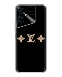 Чехол для TECNO POVA Neo 3 с картинкой «Louis Vuitton — минимализм»