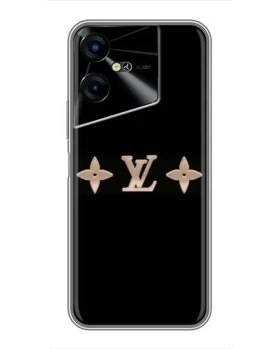 Чехол для TECNO POVA Neo 3 с картинкой «Louis Vuitton — минимализм»