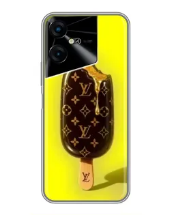 Чехол для TECNO POVA Neo 3 с картинкой «Мороженое от LV»