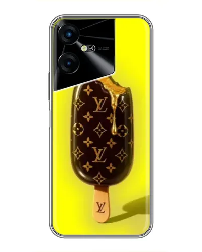 Чехол для TECNO POVA Neo 3 с картинкой «Мороженое от LV»