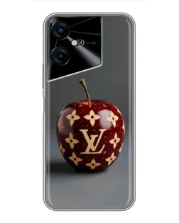 Чехол для TECNO POVA Neo 3 с картинкой «Красное яблоко LV»