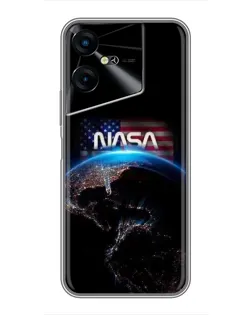 Чехол для TECNO POVA Neo 3 с картинкой «Земля из космоса NASA» Чехол для TECNO POVA Neo 3 с картинкой «Земля из космоса NASA»