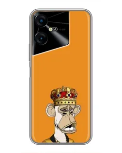 Чехол для TECNO POVA Neo 3 с картинкой «Золотая обезьяна Bored Ape»