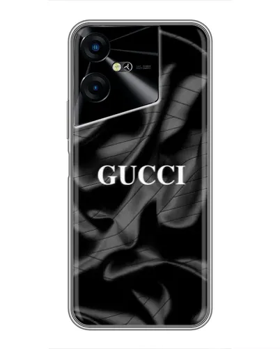 Чехол для TECNO POVA Neo 3 с картинкой «Gucci — шелковые волны»