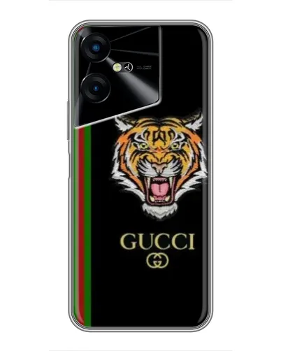 Чехол для TECNO POVA Neo 3 с картинкой «Тигр Gucci»