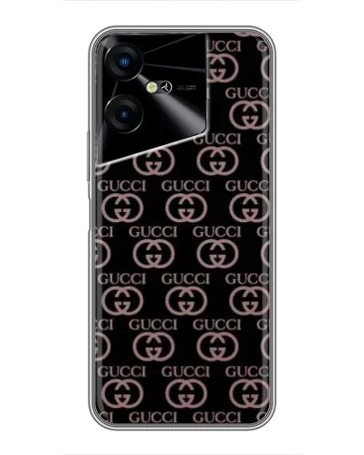 Чехол для TECNO POVA Neo 3 с картинкой «Классическая монограмма Gucci»