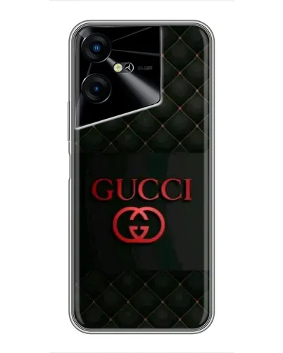 Чехол для TECNO POVA Neo 3 с картинкой «Gucci — стеганый черный»