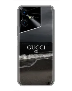 Чехол для TECNO POVA Neo 3 с картинкой «Gucci — морской прибой»
