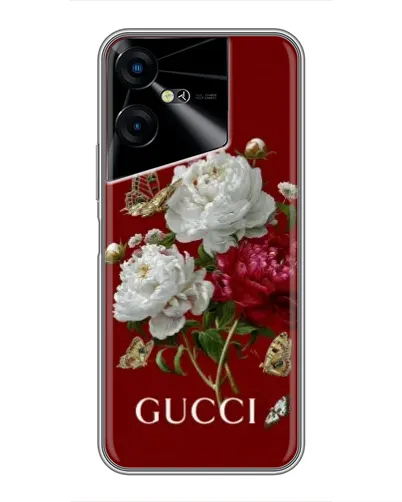 Чехол для TECNO POVA Neo 3 с картинкой «Gucci —  сад»