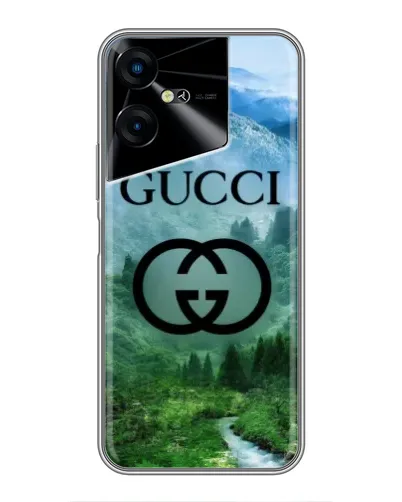 Чехол для TECNO POVA Neo 3 с картинкой «Gucci — горный пейзаж»