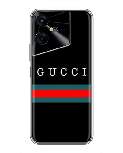 Чехол для TECNO POVA Neo 3 с картинкой «Gucci — красный пояс»