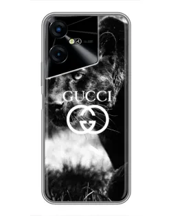 Чехол для TECNO POVA Neo 3 с картинкой «Gucci — дикая природа»