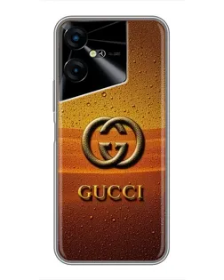Чехол для TECNO POVA Neo 3 с картинкой «Gucci — солнечный градиент»