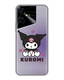 Чохол для TECNO POVA Neo 3 з картинкою «Kuromi — фіолетовий арт» Чохол для TECNO POVA Neo 3 з картинкою «Kuromi — фіолетовий арт»