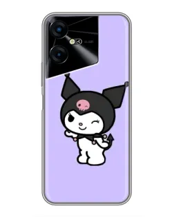 Чохол для TECNO POVA Neo 3 з картинкою «Класична Kuromi» Чохол для TECNO POVA Neo 3 з картинкою «Класична Kuromi»