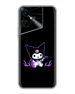 Чохол для TECNO POVA Neo 3 з картинкою «Електрична Kuromi» Чохол для TECNO POVA Neo 3 з картинкою «Електрична Kuromi»