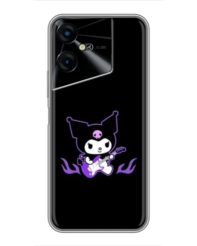 Чехол для TECNO POVA Neo 3 с картинкой «Электрическая Kuromi» Чехол для TECNO POVA Neo 3 с картинкой «Электрическая Kuromi»