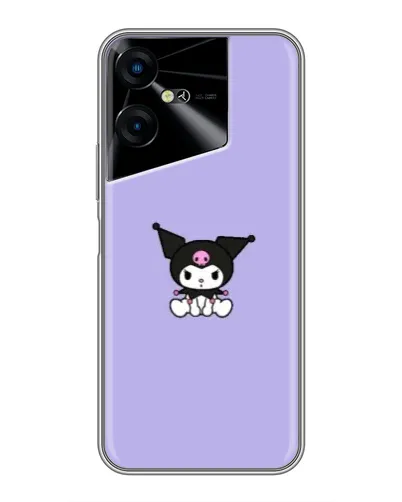 Чехол для TECNO POVA Neo 3 с картинкой «Kuromi — фиолетовый минимализм» Чехол для TECNO POVA Neo 3 с картинкой «Kuromi — фиолетовый минимализм»