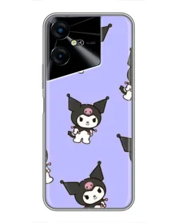 Чохол для TECNO POVA Neo 3 з картинкою «Паттерн з Kuromi» Чохол для TECNO POVA Neo 3 з картинкою «Паттерн з Kuromi»