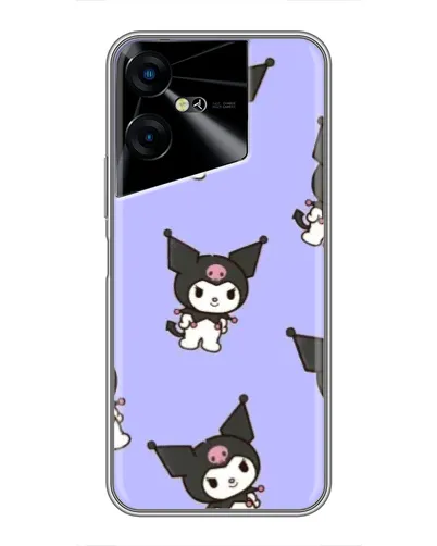 Чехол для TECNO POVA Neo 3 с картинкой «Паттерн с Kuromi» Чехол для TECNO POVA Neo 3 с картинкой «Паттерн с Kuromi»