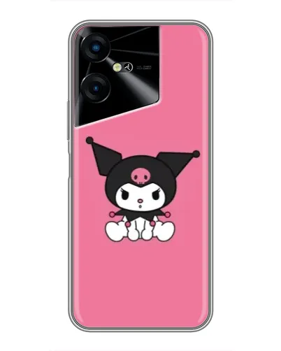 Чехол для TECNO POVA Neo 3 с картинкой «Хмурая Kuromi» Чехол для TECNO POVA Neo 3 с картинкой «Хмурая Kuromi»
