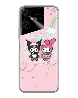 Чохол для TECNO POVA Neo 3 з картинкою «My Melody та Kuromi» Чохол для TECNO POVA Neo 3 з картинкою «My Melody та Kuromi»