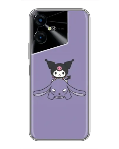 Чехол для TECNO POVA Neo 3 с картинкой «Kuromi на лиловом фоне» Чехол для TECNO POVA Neo 3 с картинкой «Kuromi на лиловом фоне»