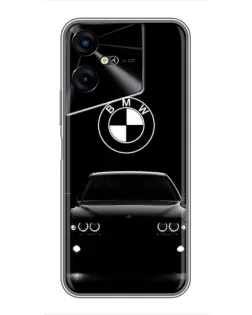 Чехол для TECNO POVA Neo 3 с картинкой «BMW — взгляд из темноты»