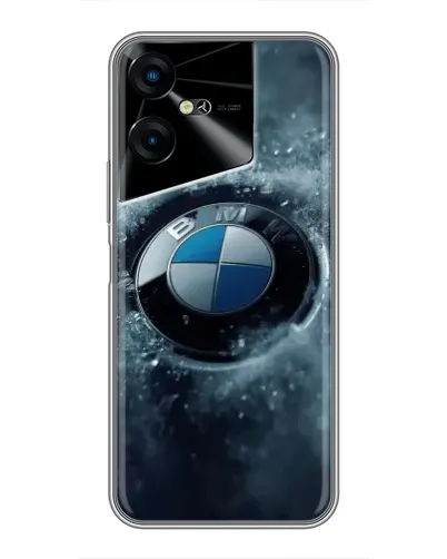 Чехол для TECNO POVA Neo 3 с картинкой «Логотип BMW — лед» Чехол для TECNO POVA Neo 3 с картинкой «Логотип BMW — лед»
