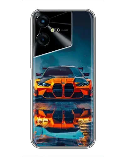 Чехол для TECNO POVA Neo 3 с картинкой «BMW — золотая эмблема» Чехол для TECNO POVA Neo 3 с картинкой «BMW — золотая эмблема»