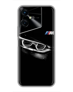Чехол для TECNO POVA Neo 3 с картинкой «BMW — взгляд тигра»