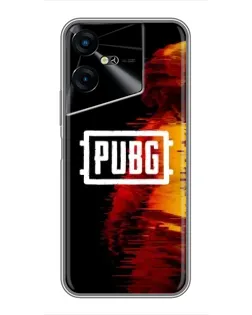 Чехол для TECNO POVA Neo 3 с картинкой «Яркий логотип PUBG» Чехол для TECNO POVA Neo 3 с картинкой «Яркий логотип PUBG»