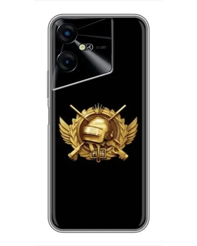 Чехол для TECNO POVA Neo 3 с картинкой «PUBG — оранжевый градиент» Чехол для TECNO POVA Neo 3 с картинкой «PUBG — оранжевый градиент»