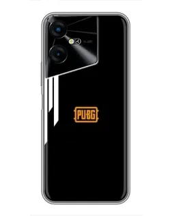 Чехол для TECNO POVA Neo 3 с картинкой «PUBG — вертикальные линии» Чехол для TECNO POVA Neo 3 с картинкой «PUBG — вертикальные линии»