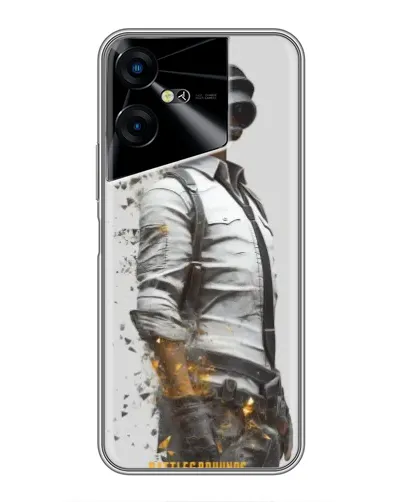 Чехол для TECNO POVA Neo 3 с картинкой «PUBG — боец в пыли» Чехол для TECNO POVA Neo 3 с картинкой «PUBG — боец в пыли»
