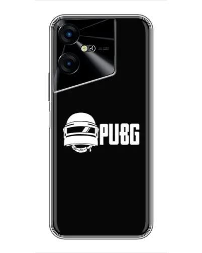 Чехол для TECNO POVA Neo 3 с картинкой «PUBG — классический лого» Чехол для TECNO POVA Neo 3 с картинкой «PUBG — классический лого»