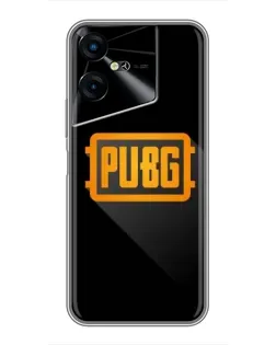 Чехол для TECNO POVA Neo 3 с картинкой «PUBG — рамка лого» Чехол для TECNO POVA Neo 3 с картинкой «PUBG — рамка лого»