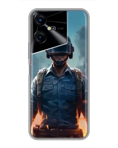 Чехол для TECNO POVA Neo 3 с картинкой «PUBG — реалистичный герой» Чехол для TECNO POVA Neo 3 с картинкой «PUBG — реалистичный герой»