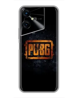 Чехол для TECNO POVA Neo 3 с картинкой «PUBG — золотой логотип» Чехол для TECNO POVA Neo 3 с картинкой «PUBG — золотой логотип»