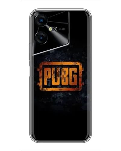 Чехол для TECNO POVA Neo 3 с картинкой «PUBG — золотой логотип» Чехол для TECNO POVA Neo 3 с картинкой «PUBG — золотой логотип»