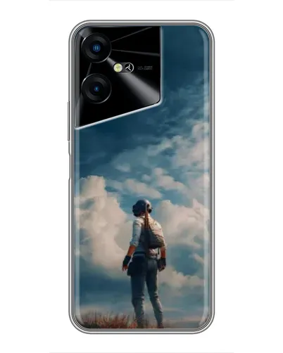 Чехол для TECNO POVA Neo 3 с картинкой «Герой PUBG на скале» Чехол для TECNO POVA Neo 3 с картинкой «Герой PUBG на скале»