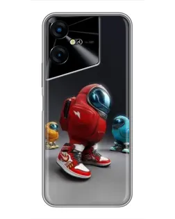 Чохол для TECNO POVA Neo 3 з картинкою «Among Us — 3D стиль» Чохол для TECNO POVA Neo 3 з картинкою «Among Us — 3D стиль»