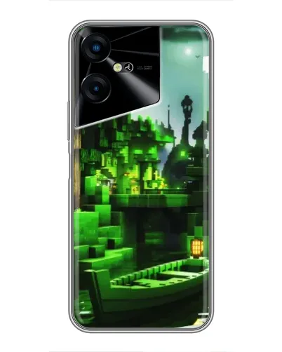 Чехол для TECNO POVA Neo 3 с картинкой «Minecraft лесной пейзаж» Чехол для TECNO POVA Neo 3 с картинкой «Minecraft лесной пейзаж»