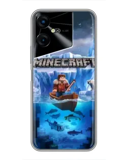 Чохол для TECNO POVA Neo 3 з картинкою «Minecraft льодянийсвіт» Чохол для TECNO POVA Neo 3 з картинкою «Minecraft льодянийсвіт»