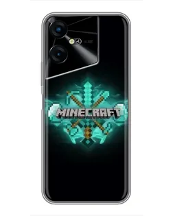 Чохол для TECNO POVA Neo 3 з картинкою «Minecraft Diamond лого» Чохол для TECNO POVA Neo 3 з картинкою «Minecraft Diamond лого»