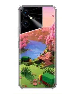 Чохол для TECNO POVA Neo 3 з картинкою «Рожеве дерево Minecraft» Чохол для TECNO POVA Neo 3 з картинкою «Рожеве дерево Minecraft»