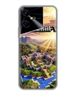 Чохол для TECNO POVA Neo 3 з картинкою «Minecraft панорама» Чохол для TECNO POVA Neo 3 з картинкою «Minecraft панорама»