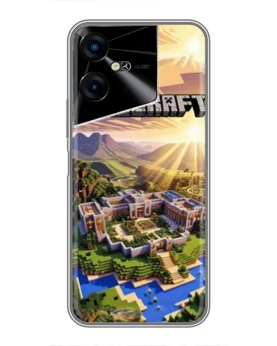 Чехол для TECNO POVA Neo 3 с картинкой «Minecraft панорама» Чехол для TECNO POVA Neo 3 с картинкой «Minecraft панорама»