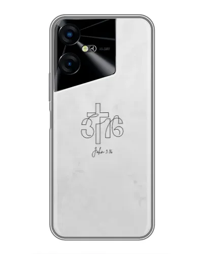 Чехол для TECNO POVA Neo 3 с картинкой «Иоанна 3:16 Крест» Чехол для TECNO POVA Neo 3 с картинкой «Иоанна 3:16 Крест»