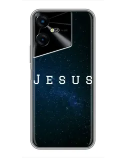 Чехол для TECNO POVA Neo 3 с картинкой «Звездное небо Jesus»